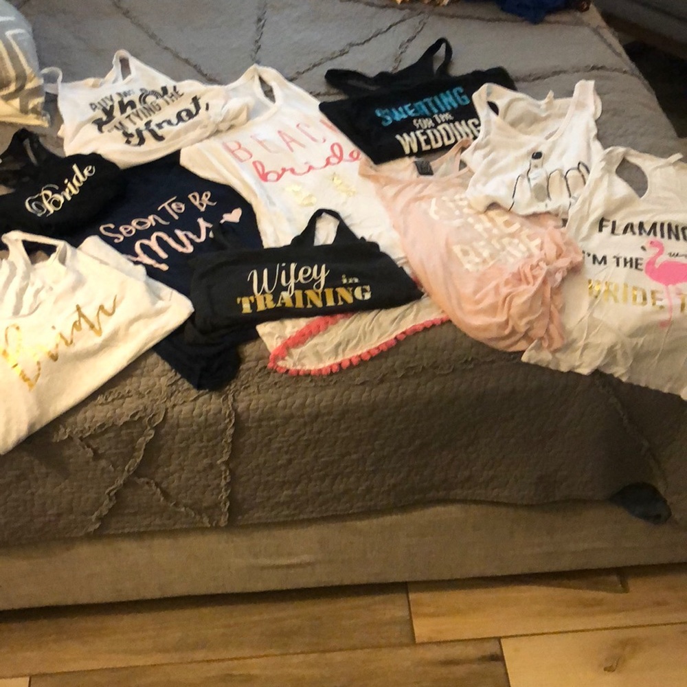 Bride / Bach tank bundle & 1 beach coverup 👰💓